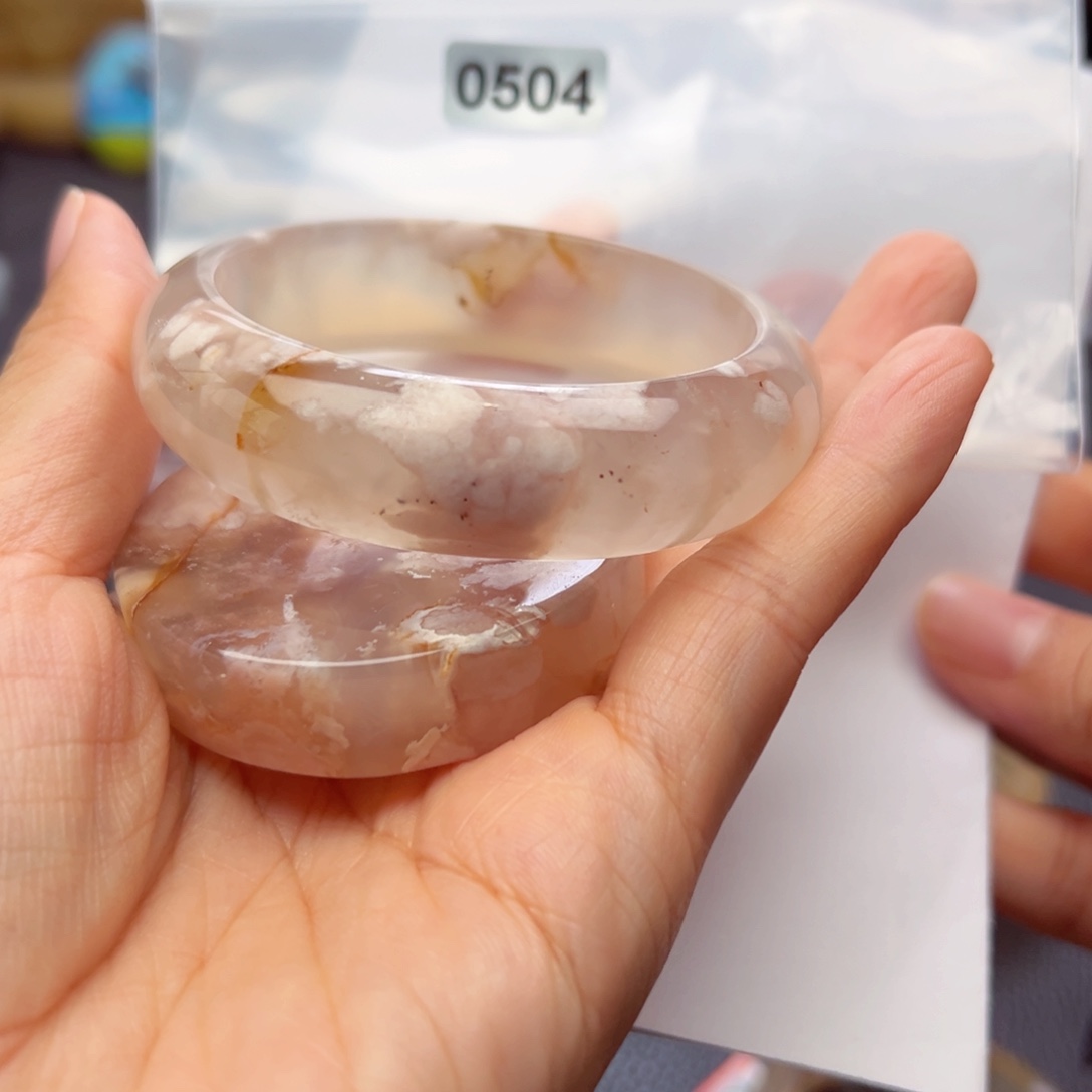 未镶嵌手镯玛瑙/玉髓?*子