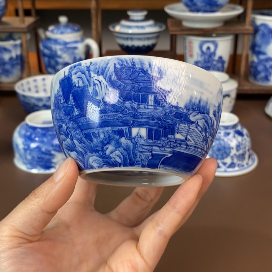 景德镇陶瓷手工手绘