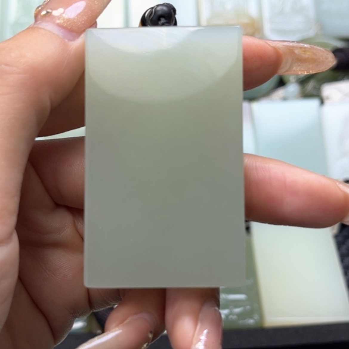 【闪购商品】和田玉未镶嵌颈饰k*_