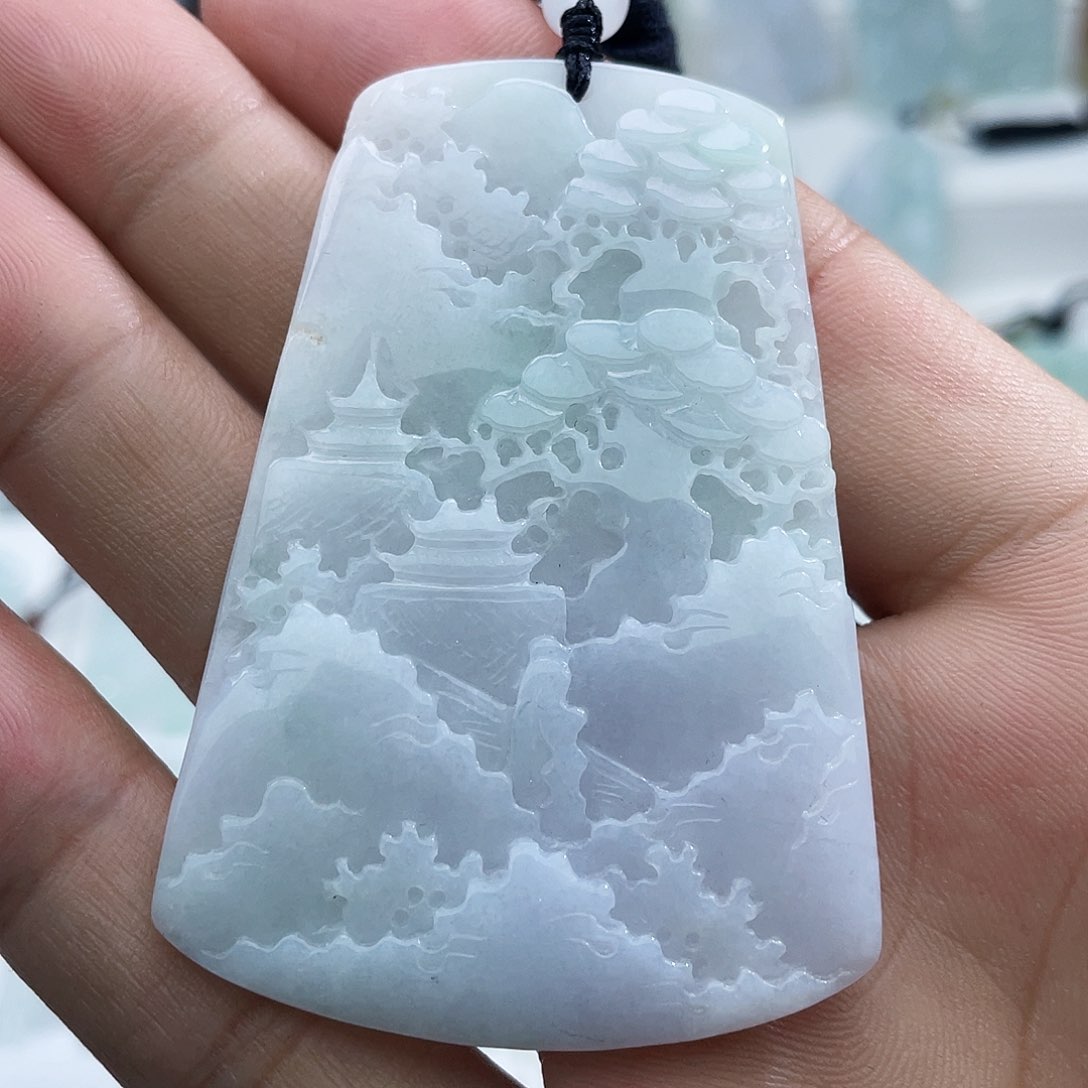 颈饰未镶嵌翡翠翡翠