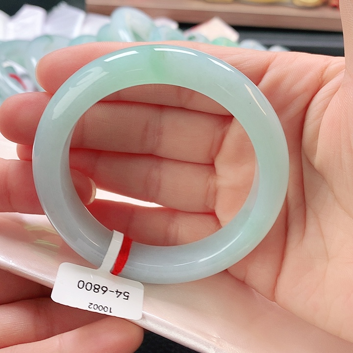 未镶嵌手镯翡翠54正