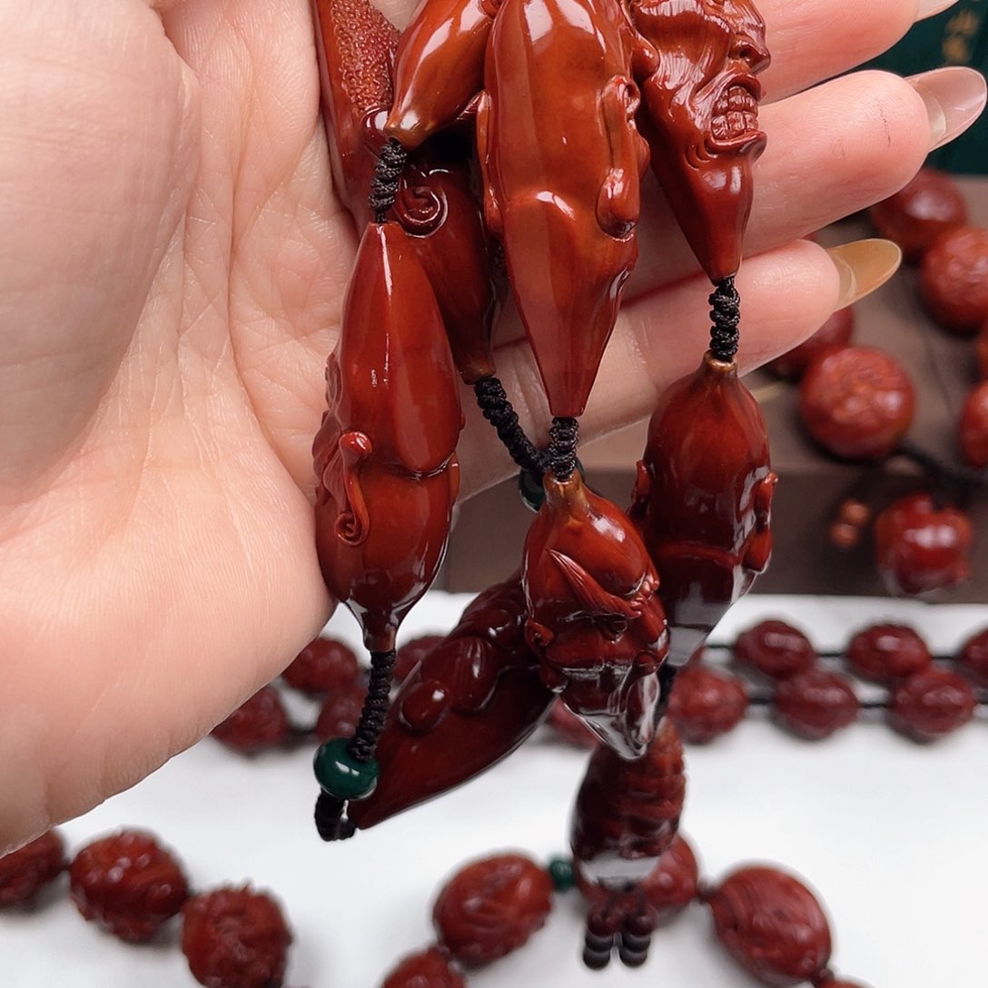 橄榄核手串7*十八罗汉