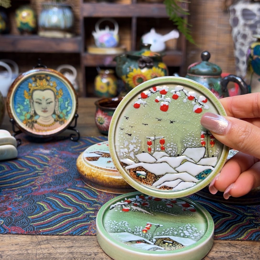 瓷片景德镇刘道标老师