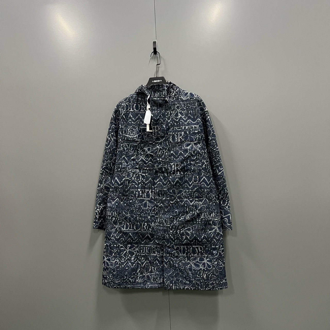 95新 DIOR/迪奥 q320 涂鸦大衣 44码/bc006729