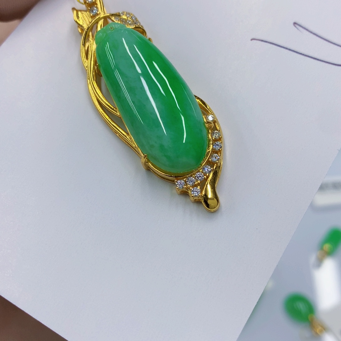 翡翠未镶嵌颈饰翡翠11111