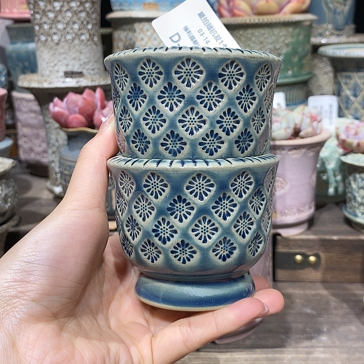 七里烧陶瓷03-14-163口径6