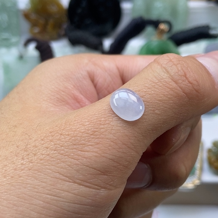 翡翠颈饰未镶嵌缅甸A货翡翠