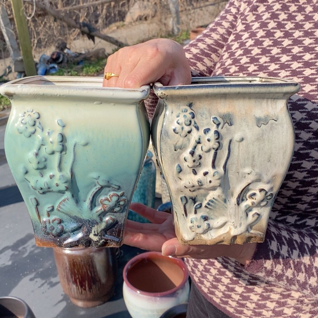 红陶口14高18～～～