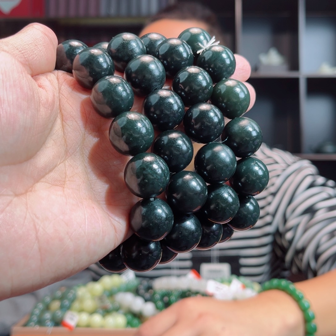 和田玉手链未镶嵌手串新疆塔县皮勒多样性拍一发一18