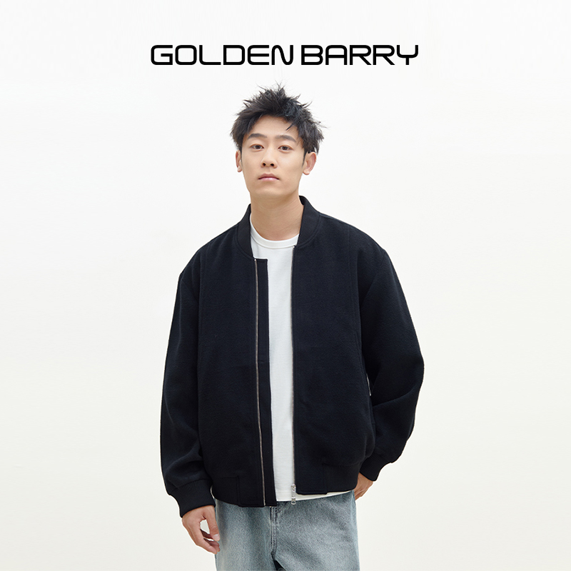 GOLDENBARRY|121009男女羊毛短外套