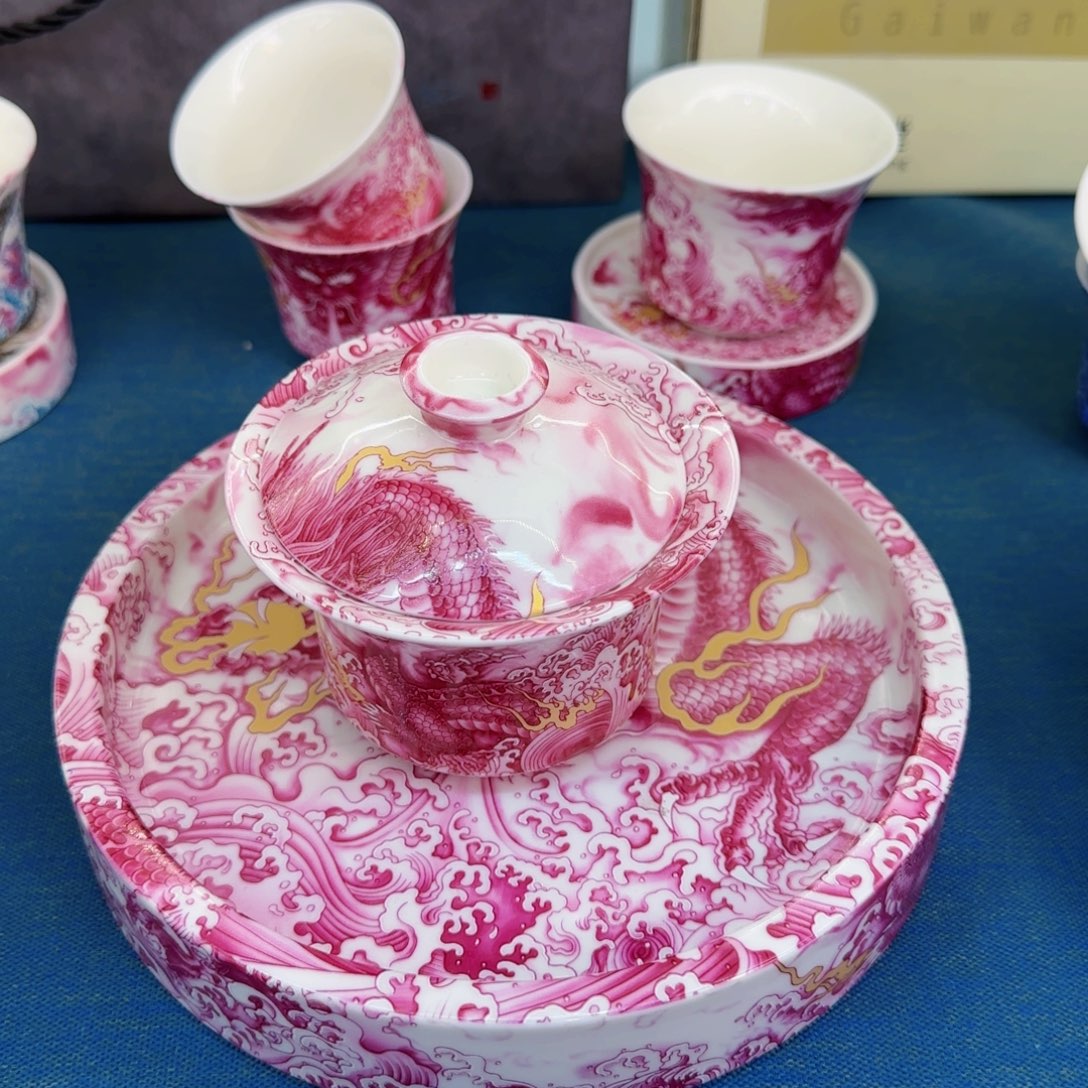 清清浅浅这些盖碗真好看！！！钱