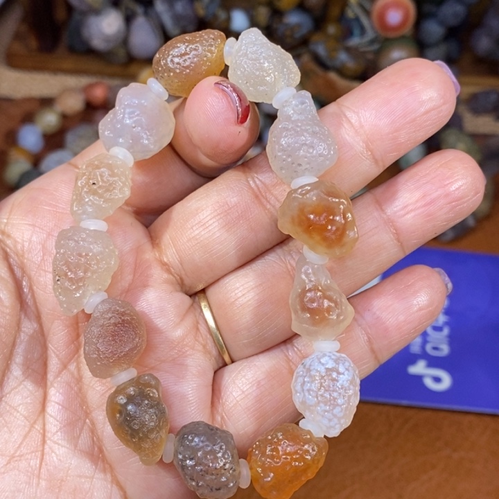 玛瑙/玉髓珠宝半成品未镶嵌馨****7