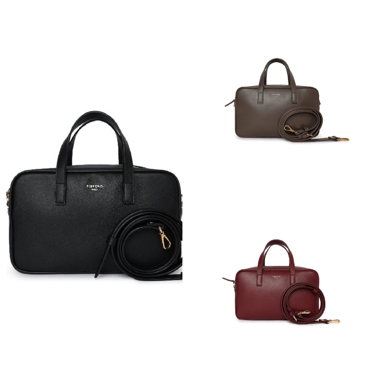 FIBRENO牛皮小号相机包 综合 DIECI MINI BAGUETTE BAG CLASSIC