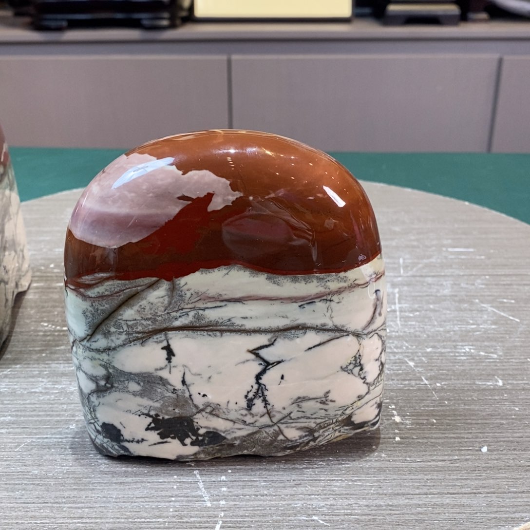 石材广西国画石草花石