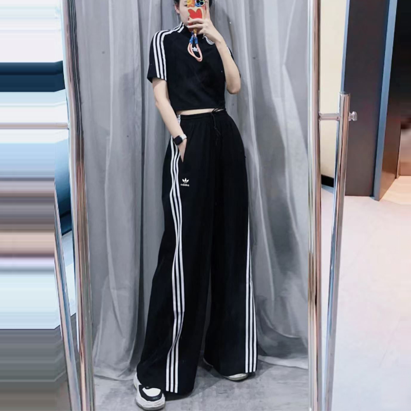 【商场撤柜】夏季运动休闲裤扭扭裤宽松高腰