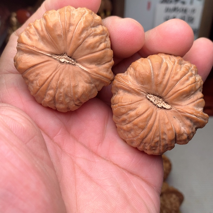 文玩核桃把件南瓜墩