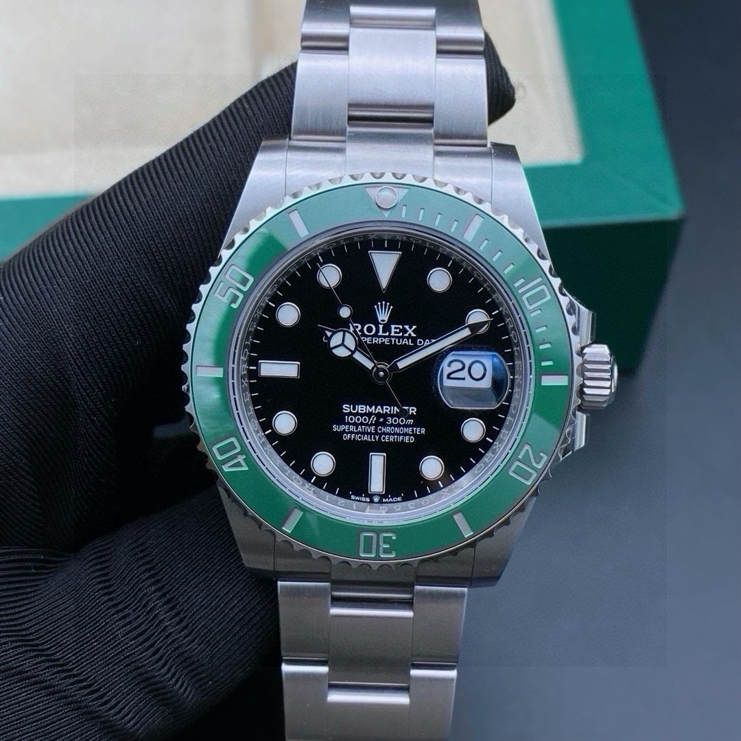 99新 Rolex/劳力士 潜航者126610/绿水鬼/男表/22年全套/表径41