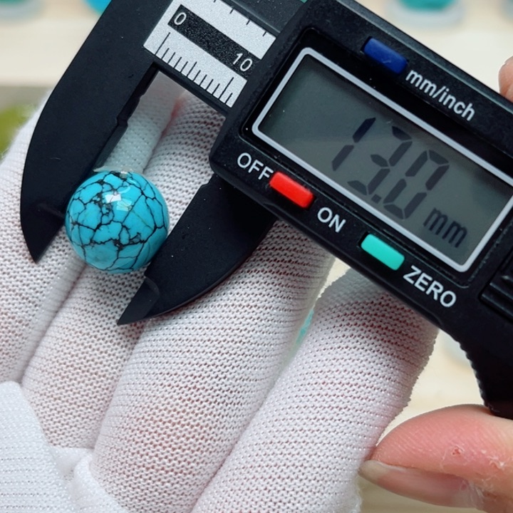 绿松石圆珠未镶嵌