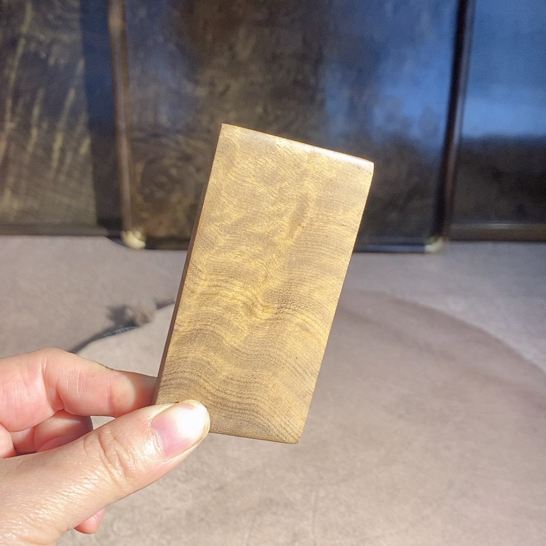 【闪购商品】金丝楠木枯木无字牌