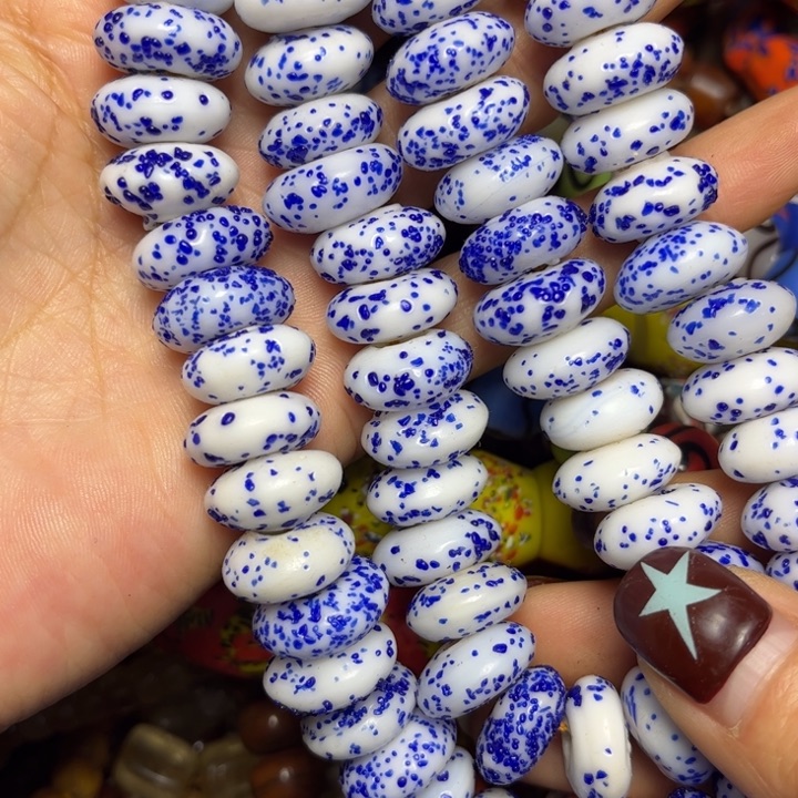 玻璃颈饰3920琉璃一条