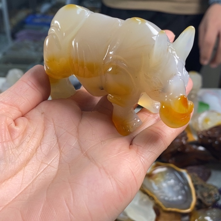 玛瑙/玉髓吊坠(不含链)未镶嵌