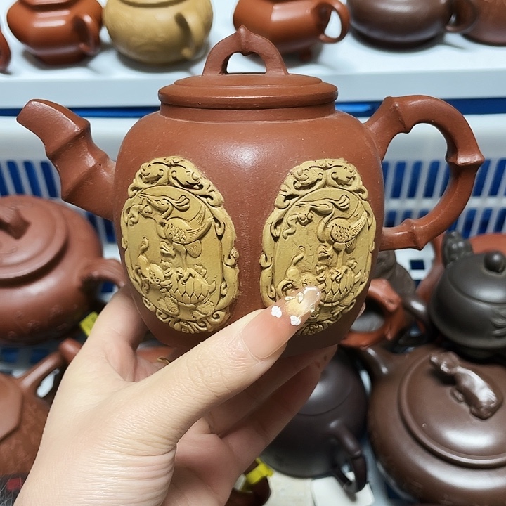紫砂茶壶450cc宜兴紫砂壶
