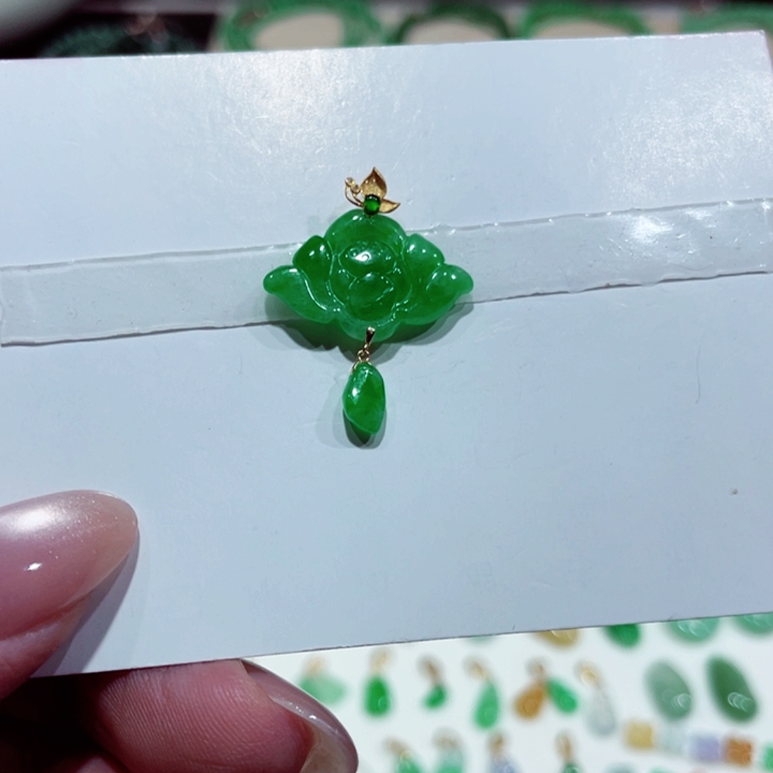 未镶嵌手链翡翠天然缅甸翡翠A货卡27.8-21-2.7