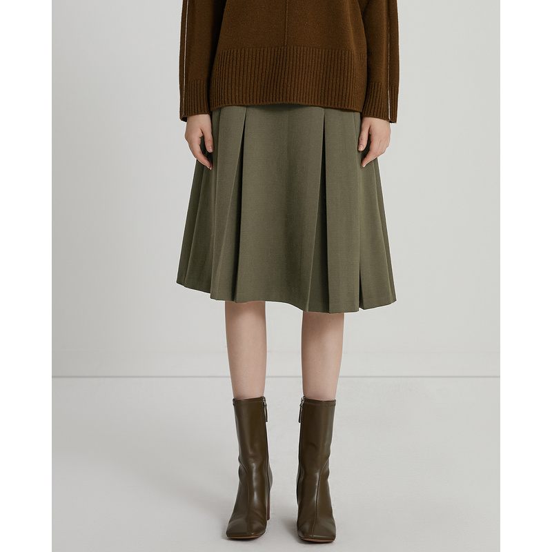 【九月】莱芙艾迪儿中长裙（半身裙）1E4Q83127