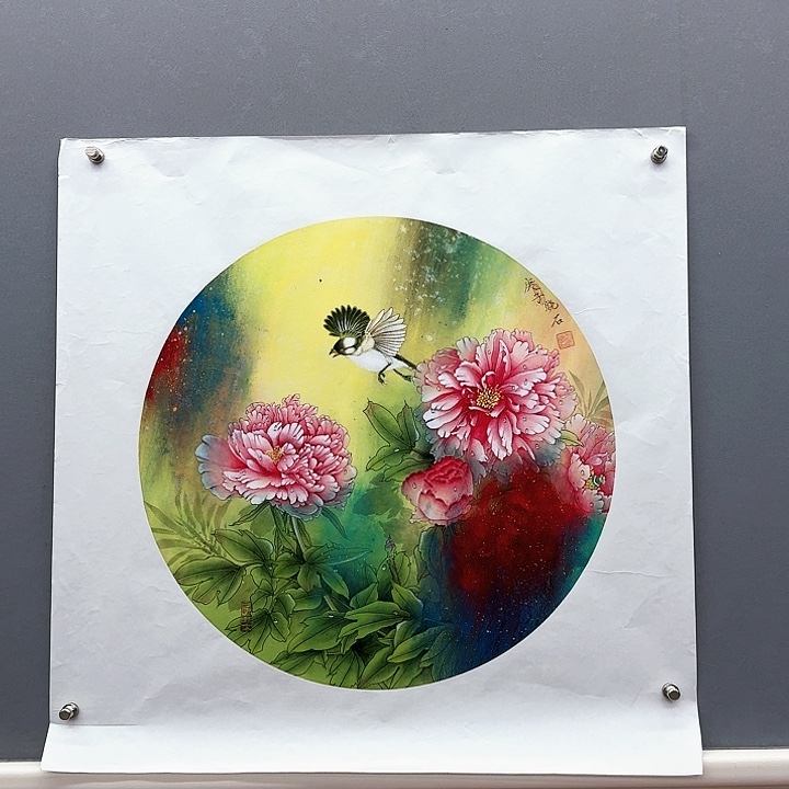 国画书法作品多次参加