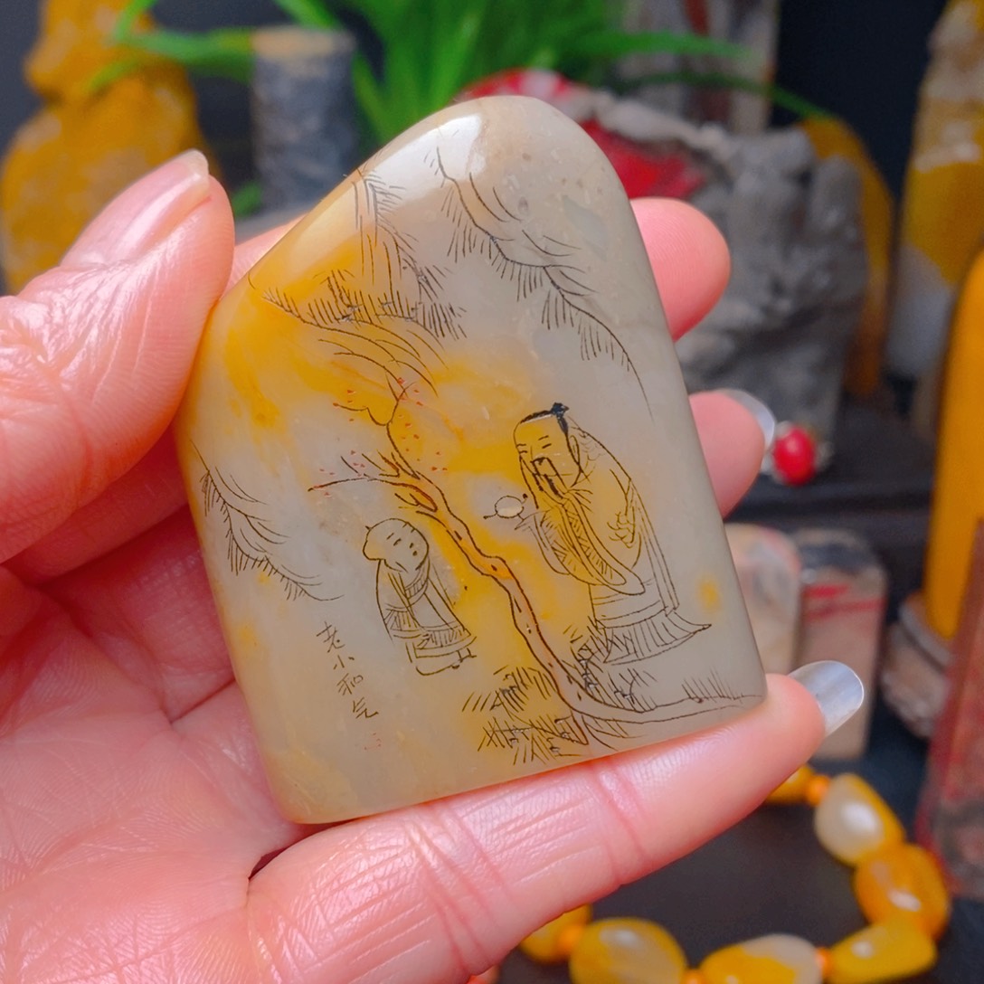 昌化鸡血石昌化鸡血石印章