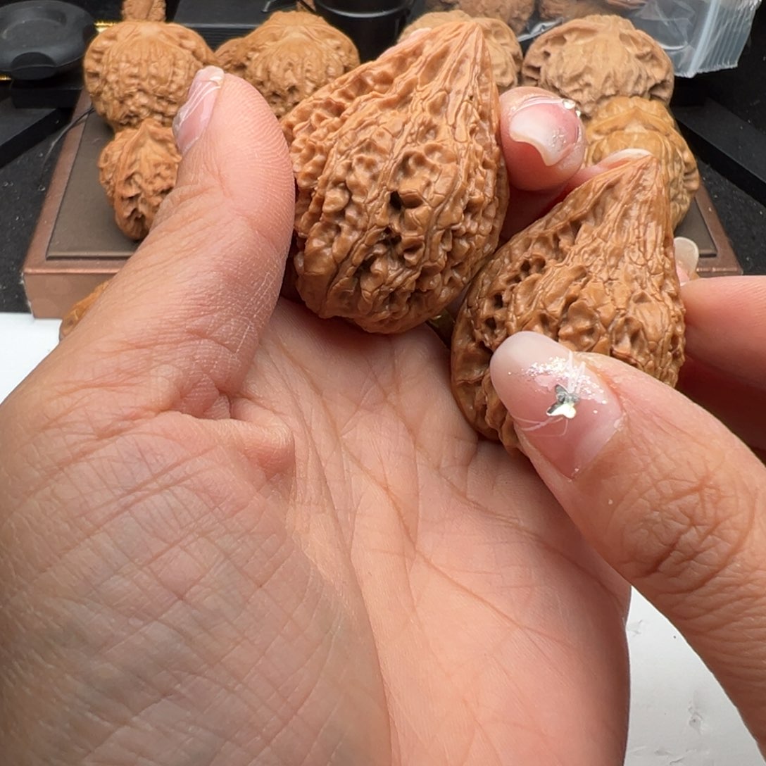 文玩核桃把件座佛33