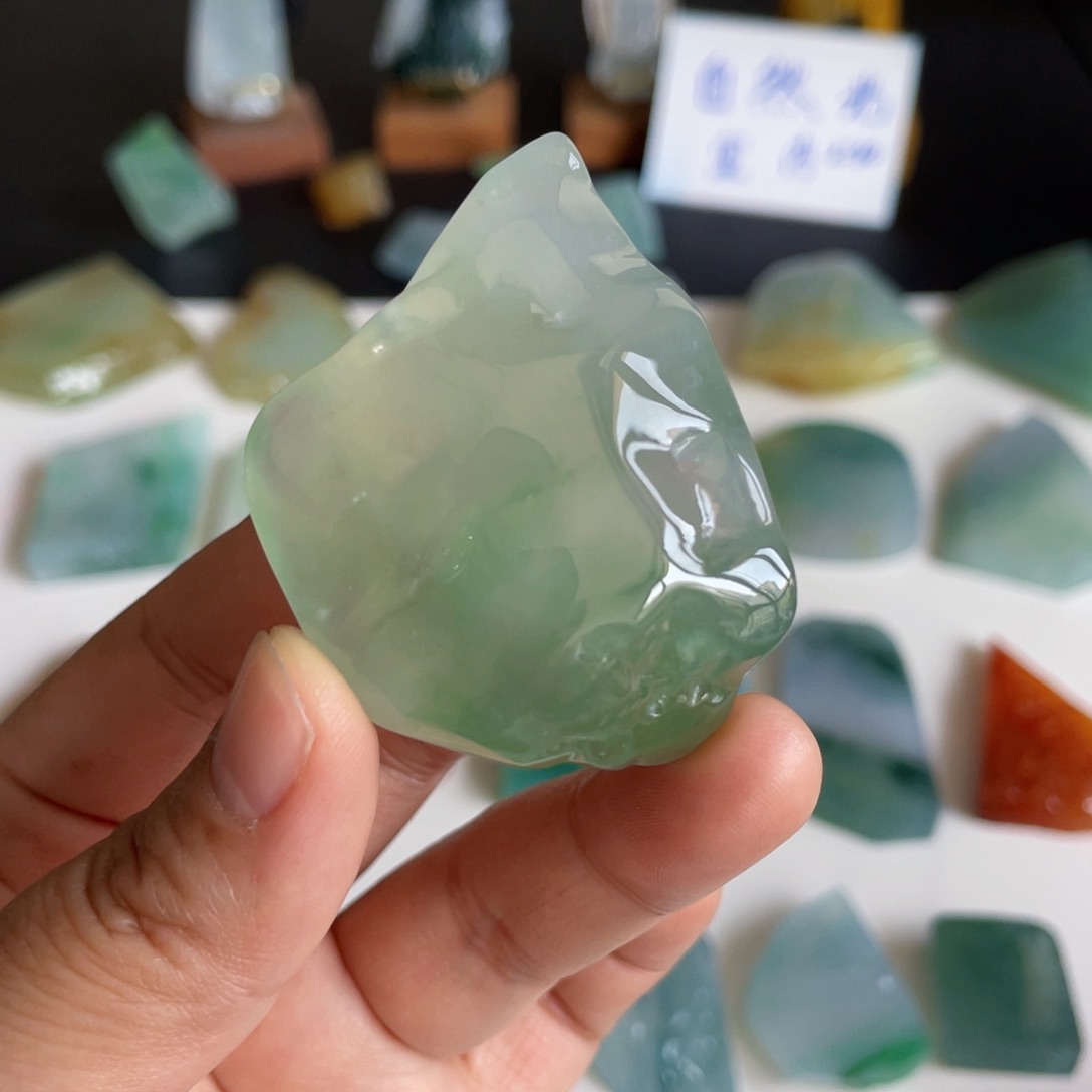 定制翡翠未镶嵌包工