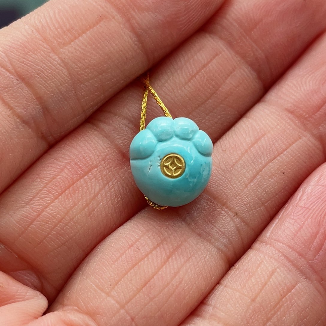 绿松石颈饰未镶嵌