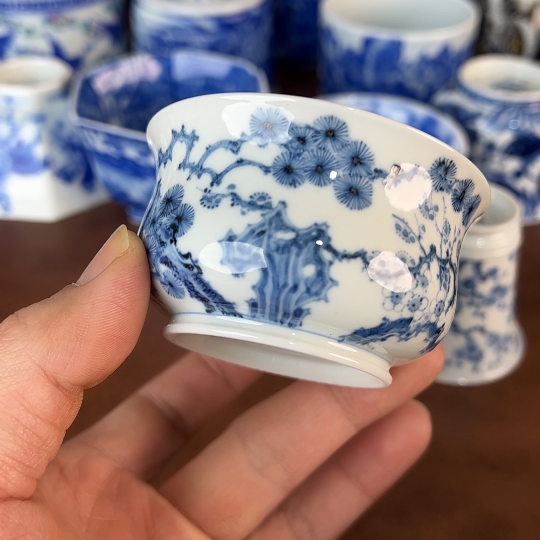 人***途瓷片景德镇全手工手绘陶瓷