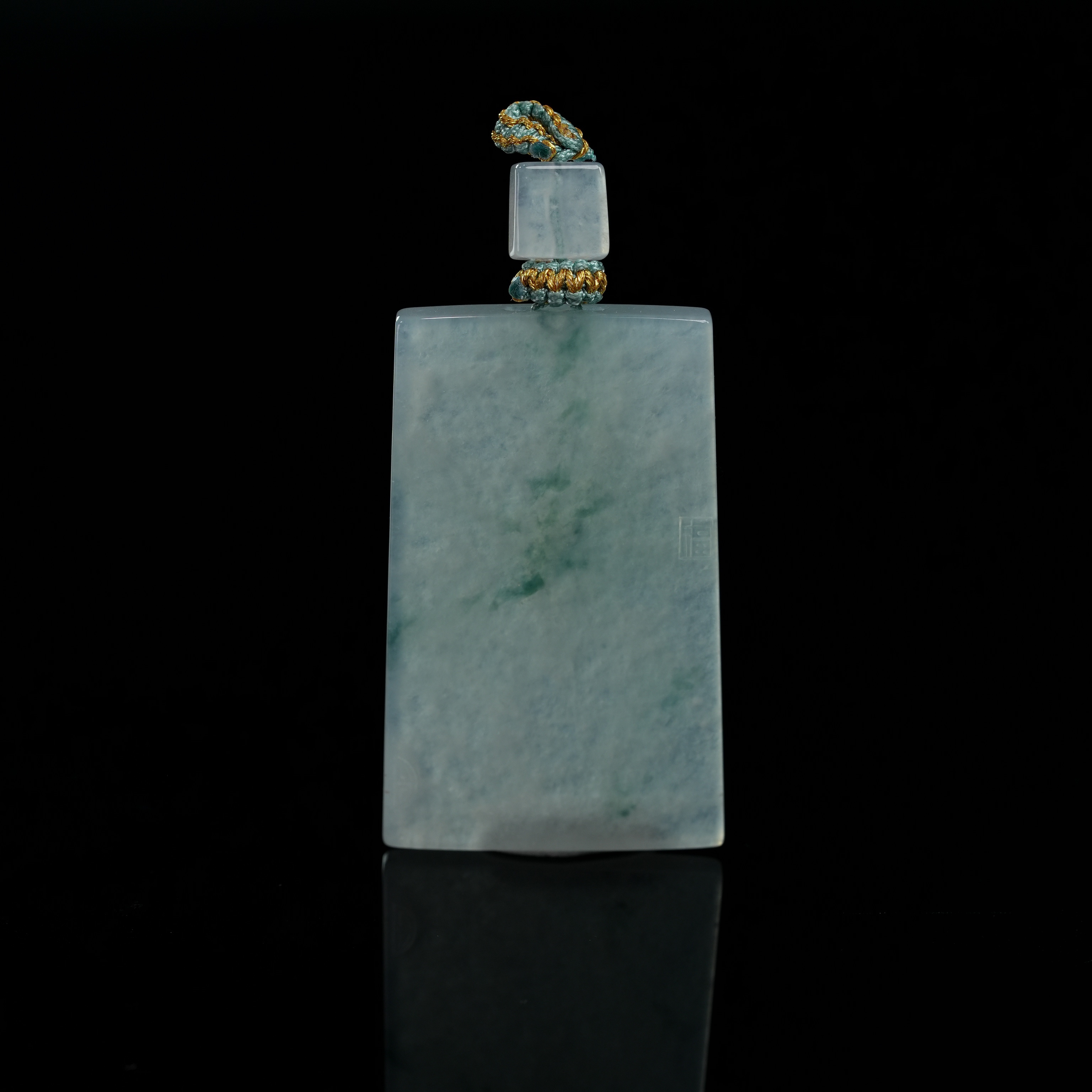 YQR019 翡翠冰飘花无事牌