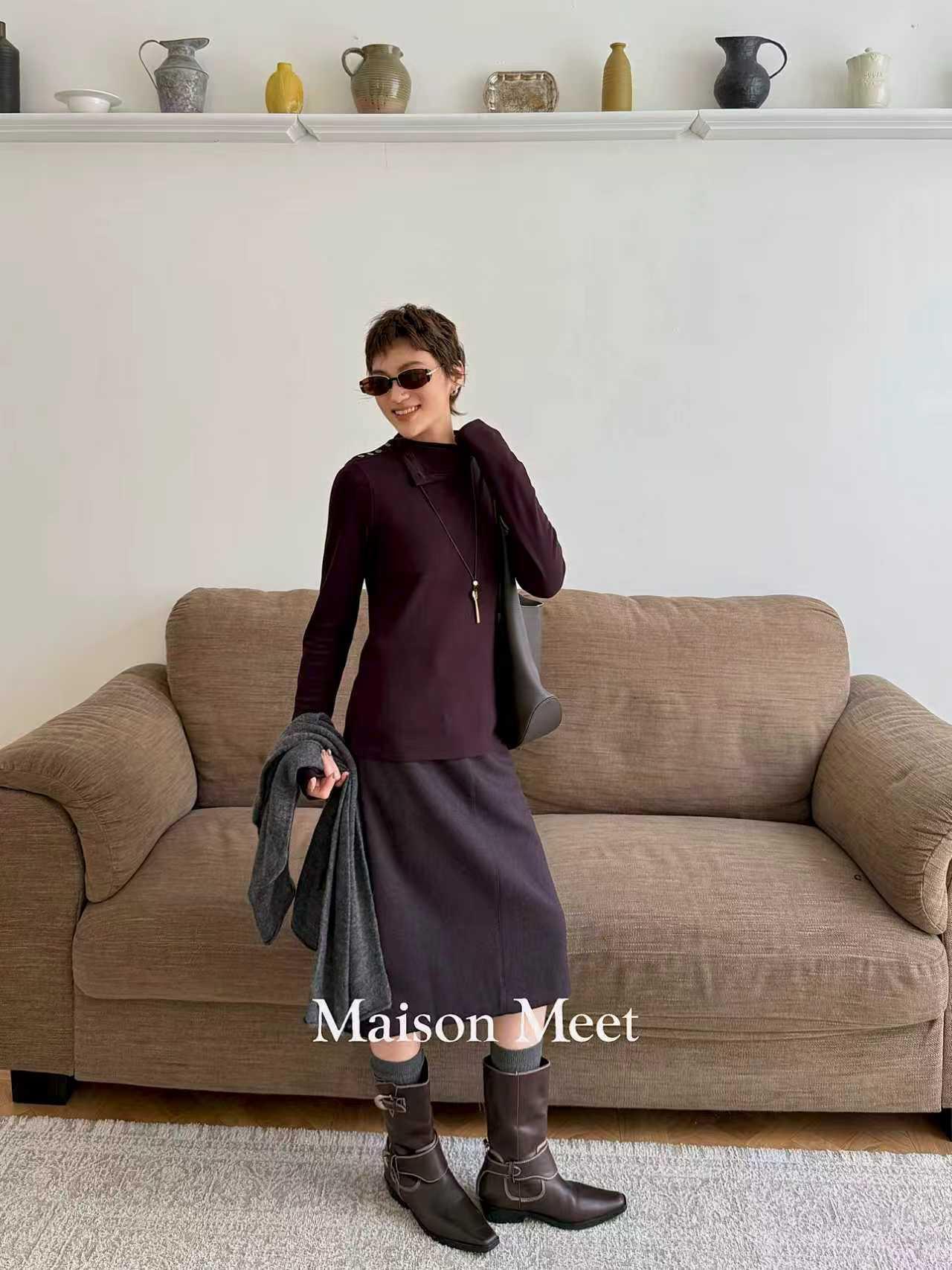 杨杨 梅森-2803设计款翻领上衣