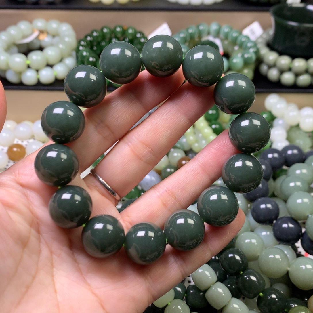 和田玉手链未镶嵌