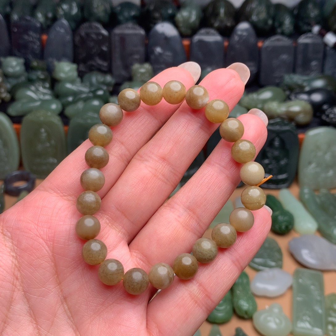 颈饰未镶嵌和田玉挂件68