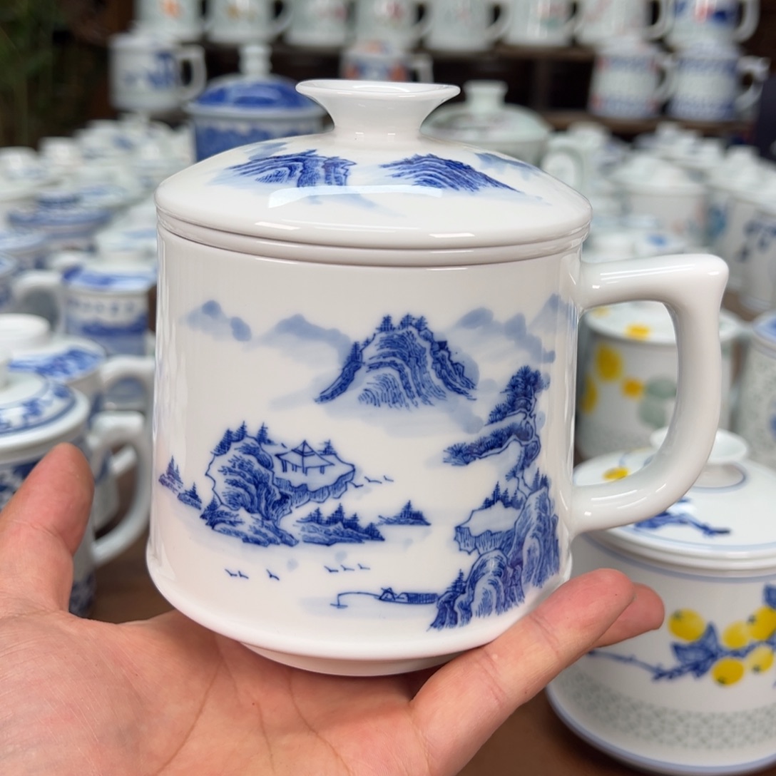 潇*哥微瑕景德镇陶瓷高温陶瓷