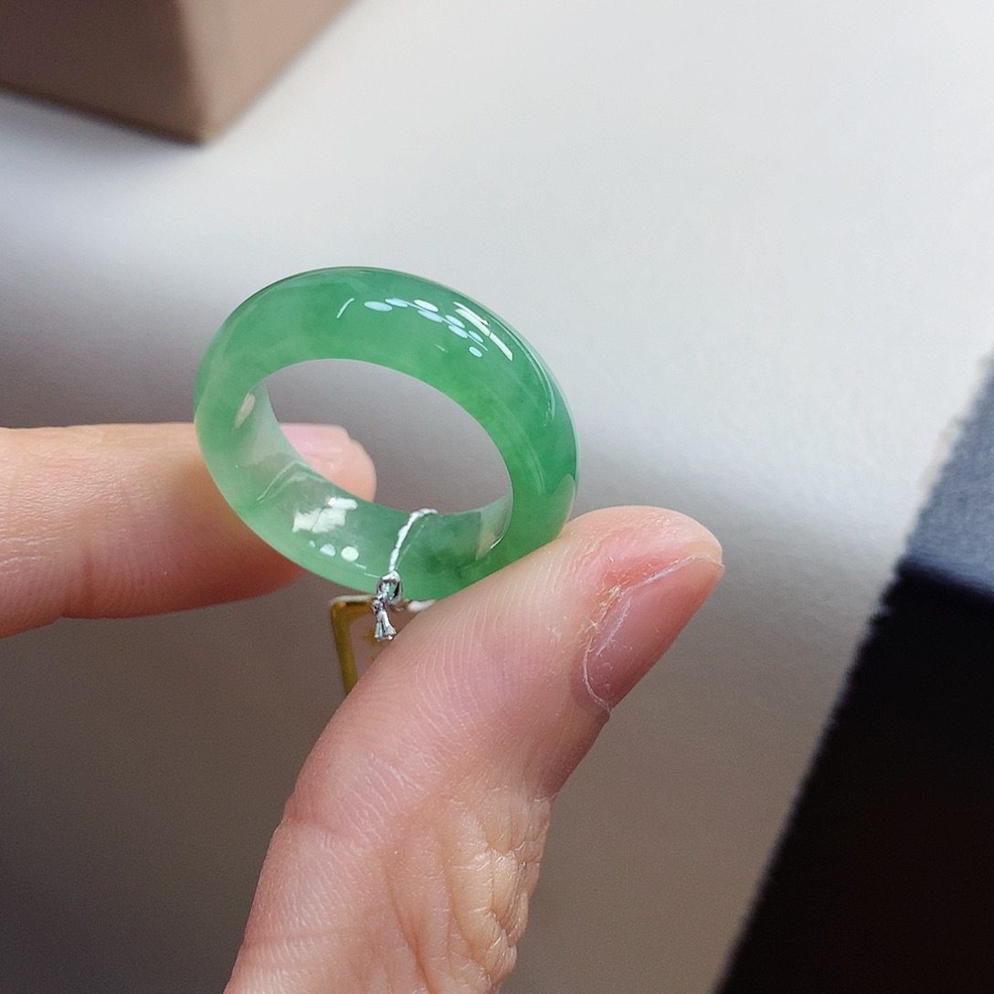 翡翠戒指未镶嵌14号