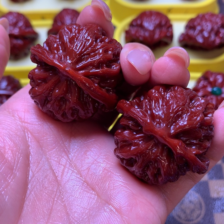 文玩核桃吊坠苹果园41