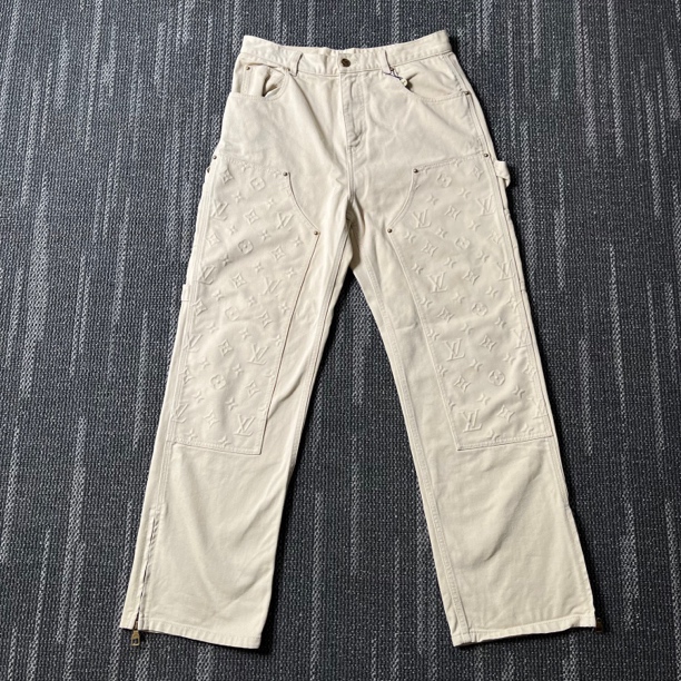 99新 LouisVuitton/路易威登 伐木直筒休闲长裤/33码/8590
