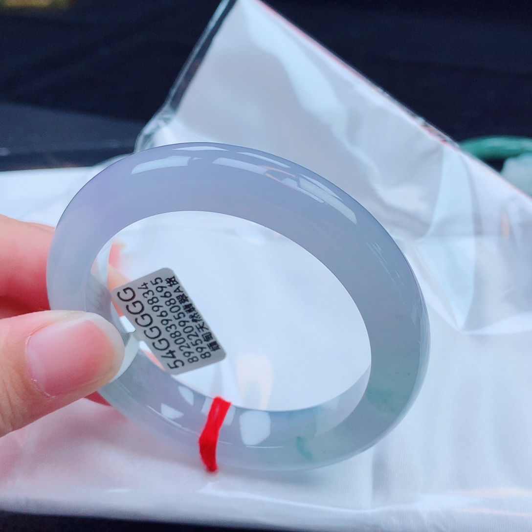 翡翠手镯未镶嵌天然缅甸翡翠A货手镯 