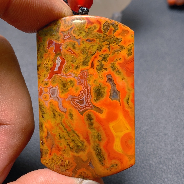 玛瑙/玉髓颈饰未镶嵌冷*夜