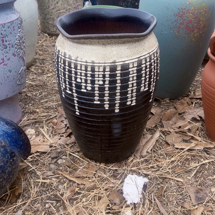 紫砂花盆高度30口20         