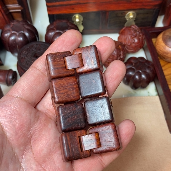 檀香紫檀（小叶紫檀）指尖魔方
