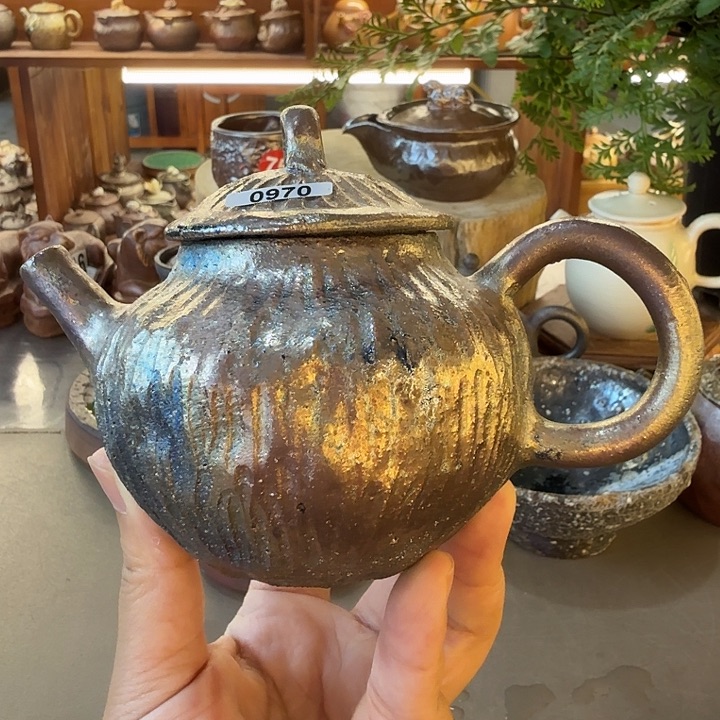 茶壶绿泥柴烧新品福利多多