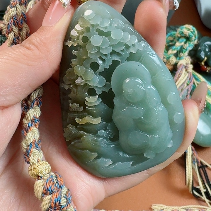 和田玉把件未镶嵌