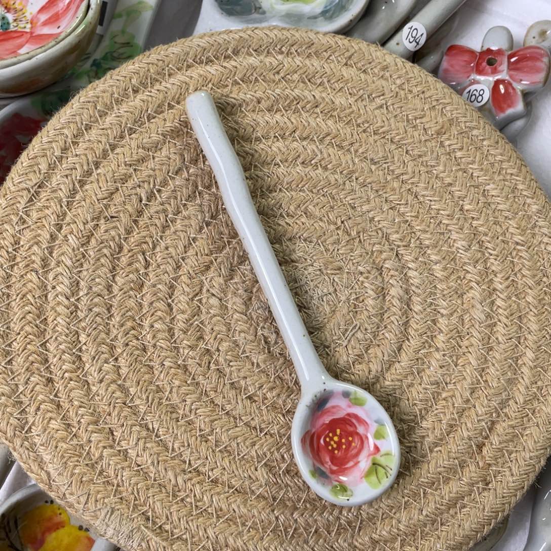 小咖啡勺景德镇高温陶瓷888