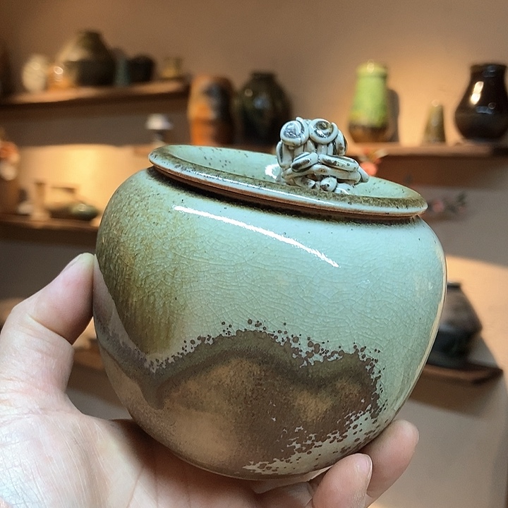 摆件景德镇陶瓷颜色釉